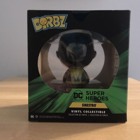 3/$20 Funko Dorbz Sinestro #251 DC Super Heroes Vinyl Collection Purple Figure - Picture 2 of 6